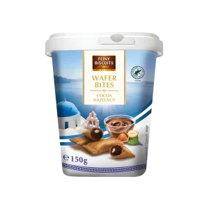 Вафельні кусочки шоколадно-фундук 150г